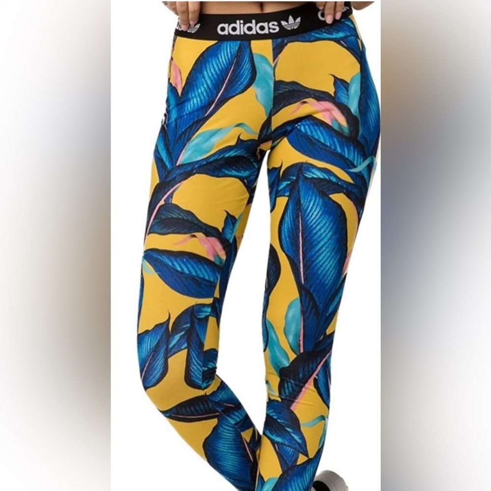 Adidas x Farm Rio Super Star Track leggings size M